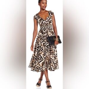 Grace Elements Fit and Flare Dress Size L